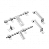Wskart Stainless Steel 7 Inch Single Door Kit for Bedroom, Kitchen, Bathroom