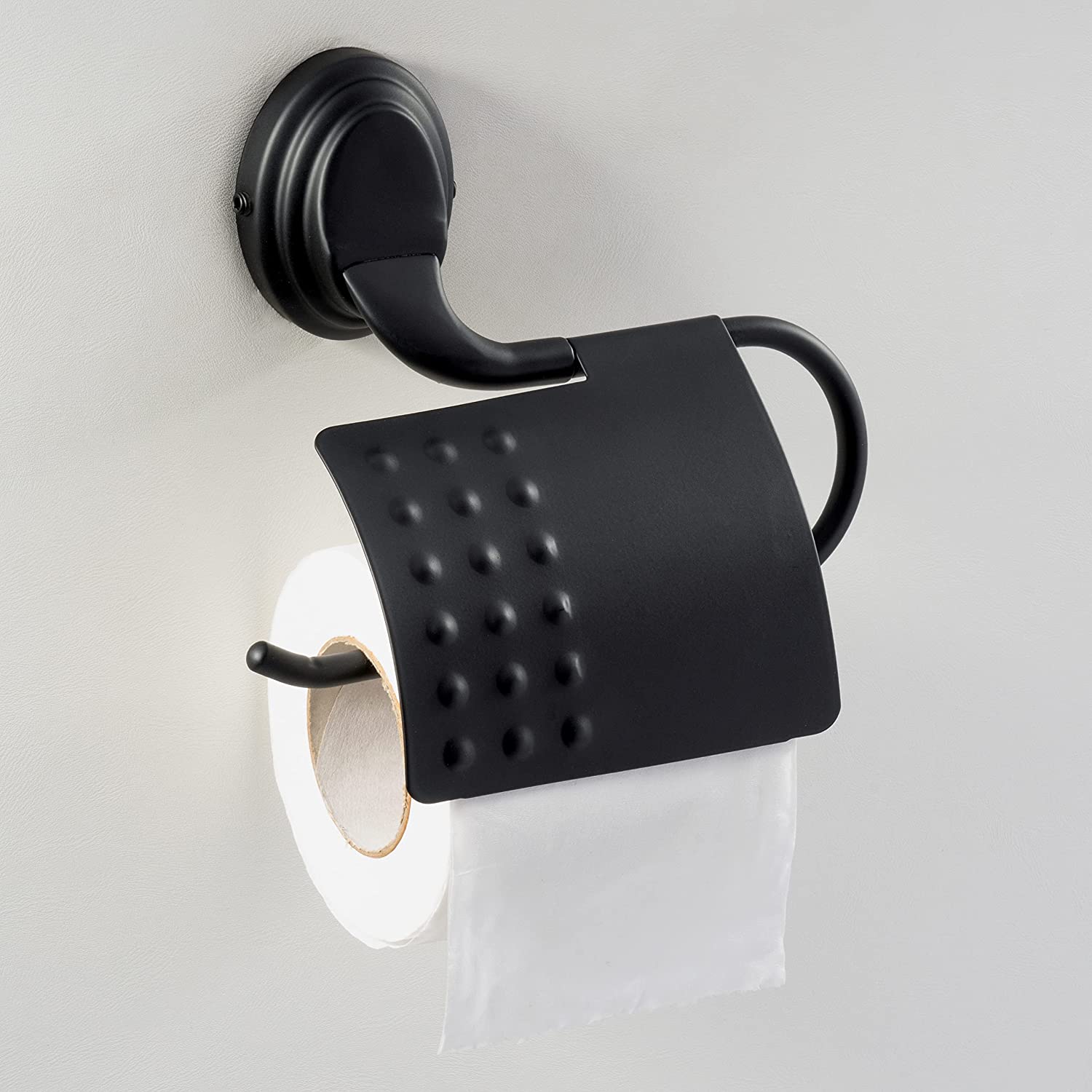 Stainless Steel 304 Grade Black Cubic Toilet Paper Roll Holder